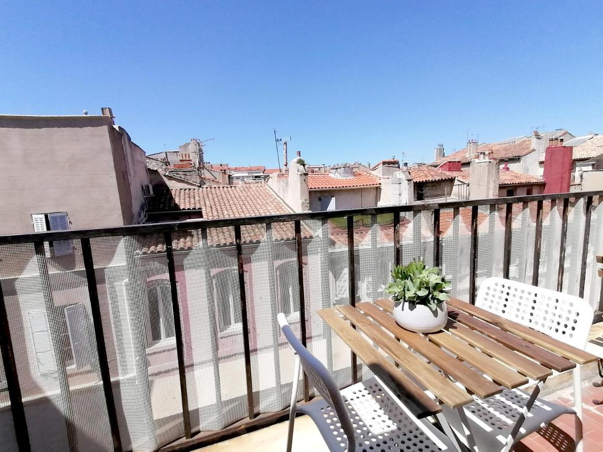 Studio Vieux-Port Avec Terrasse Marsiglia Esterno foto